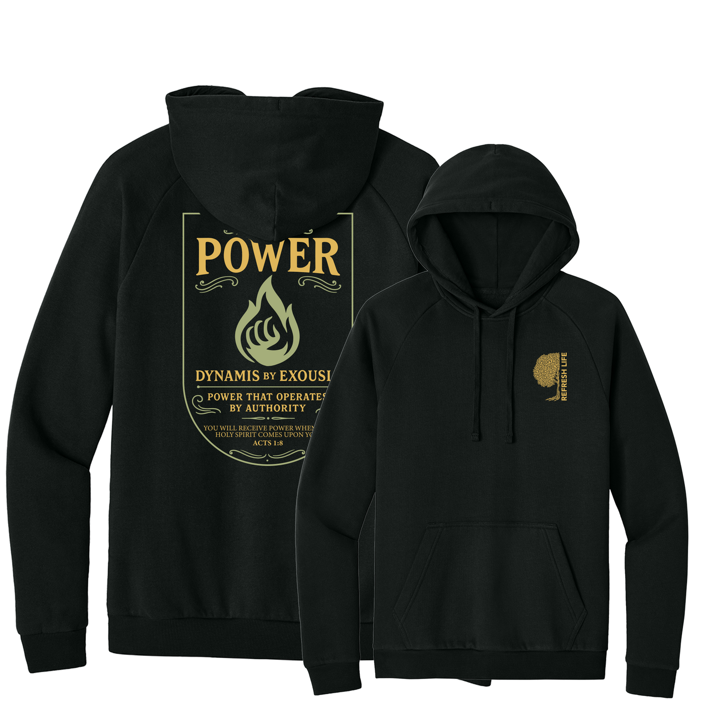 Refreshed Life Hoodie | Power