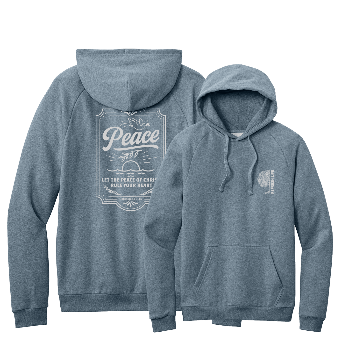 Refreshed Life Hoodie | Peace